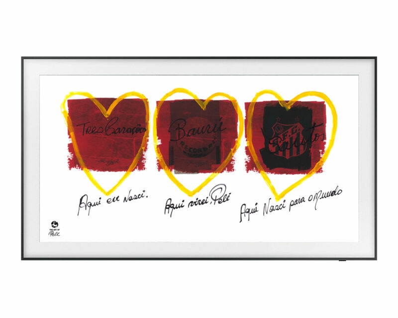 Pelé ART Frame 55"